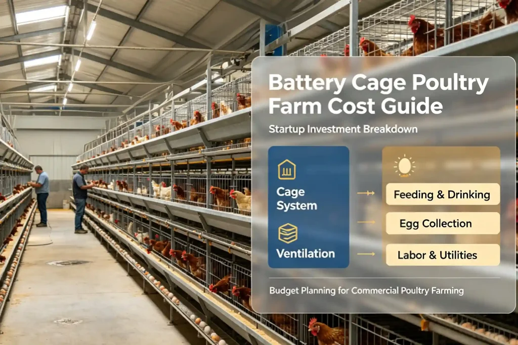 cage poultry farm cost guide