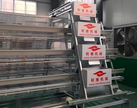 livi traveling feeder layer cage system