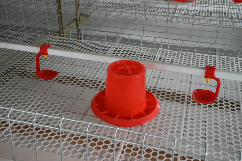 automatic feeding system for h-type broiler cage equipment
