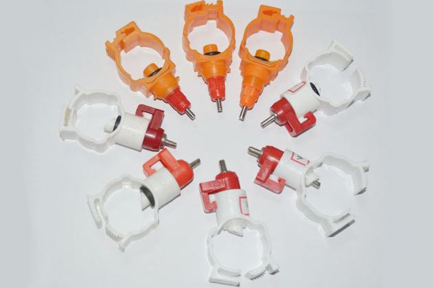 steel-ball nipple drinkers