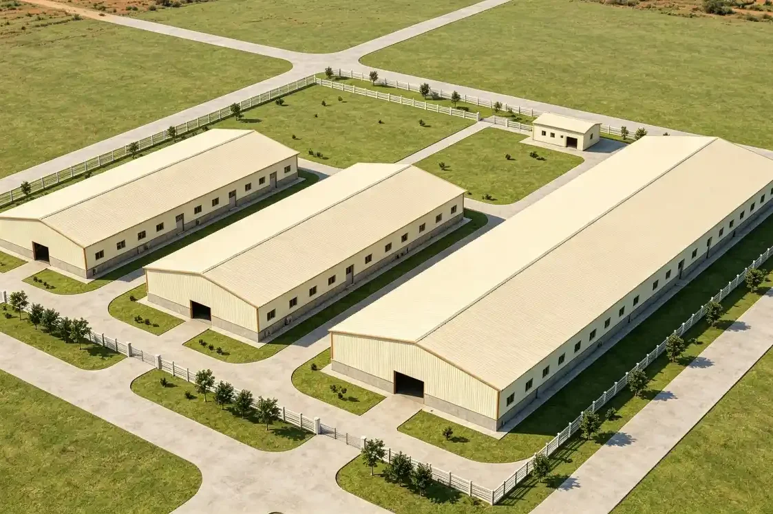 tanzania 38000 birds poultry farm project with modern layer cage and broiler farming solution